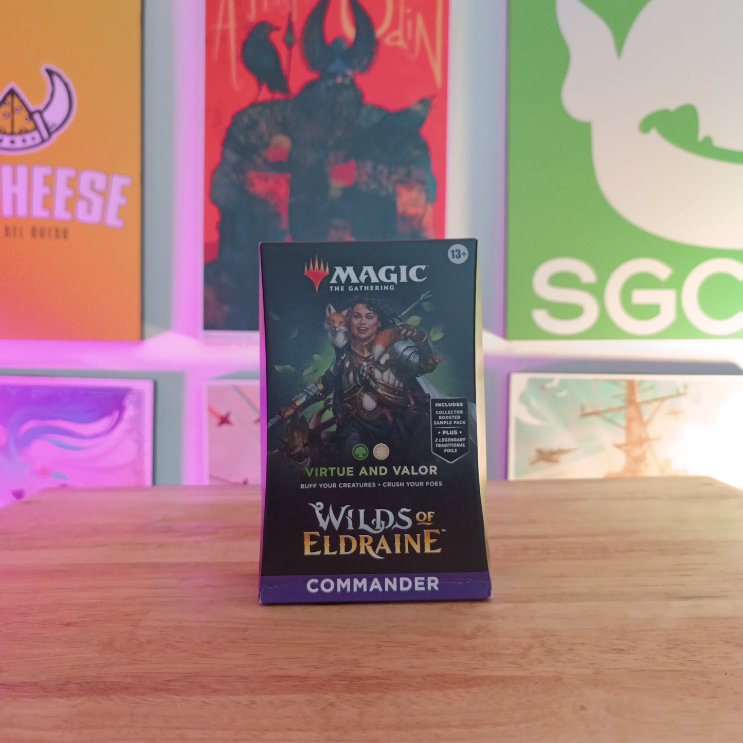 Magic the Gathering: "Wilds of Eldraine" Virtue and Valor