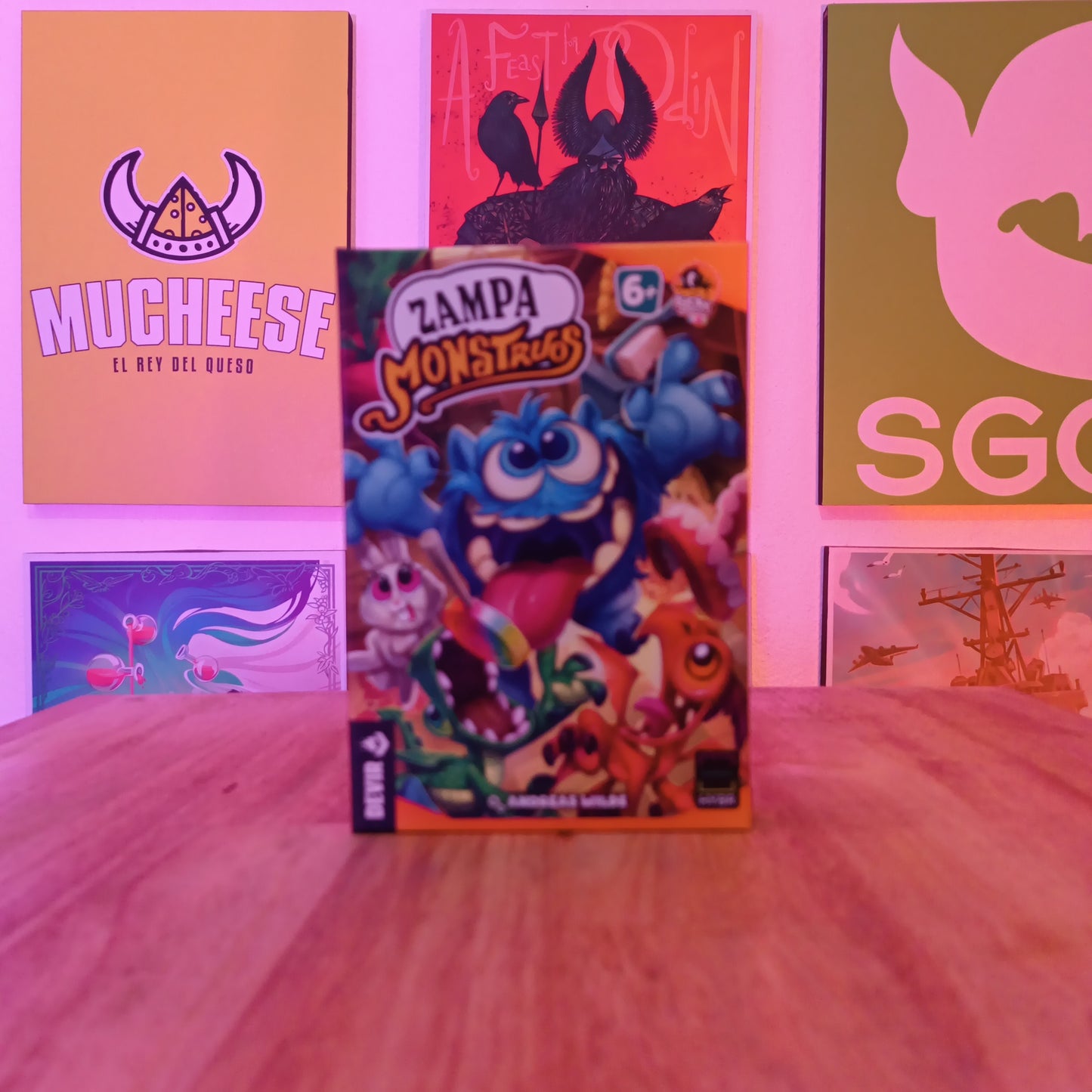 Zampa Monstruos - Español