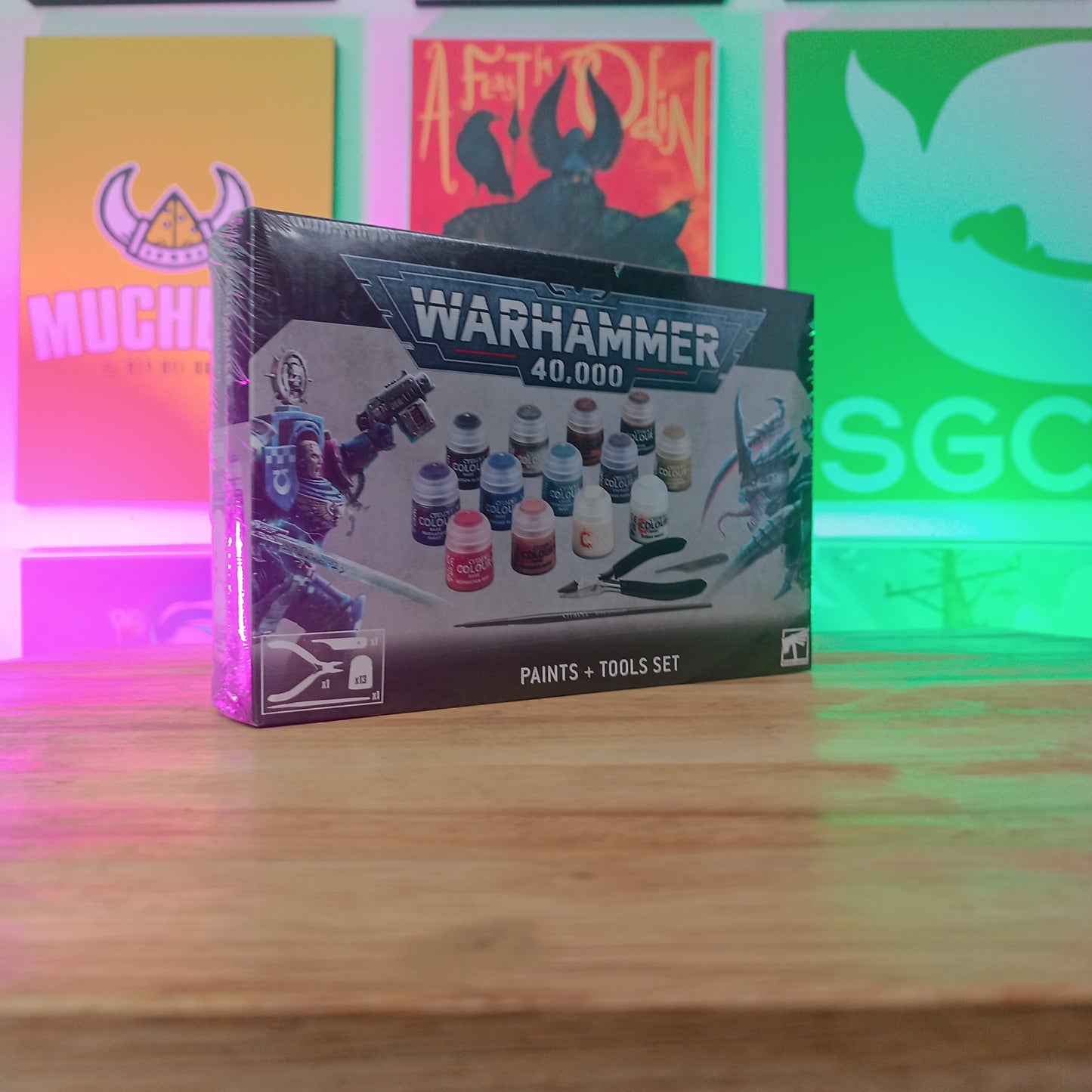 40K PAINTS + TOOLS