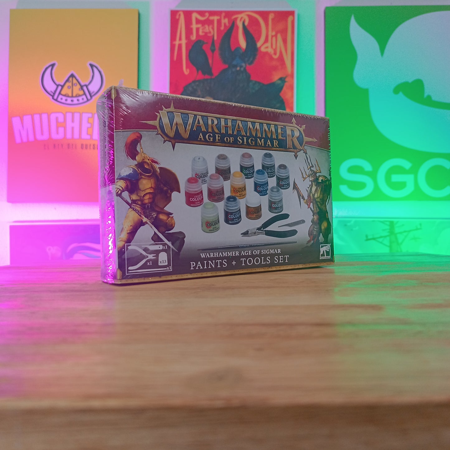 AOS PAINTS+TOOLS SET