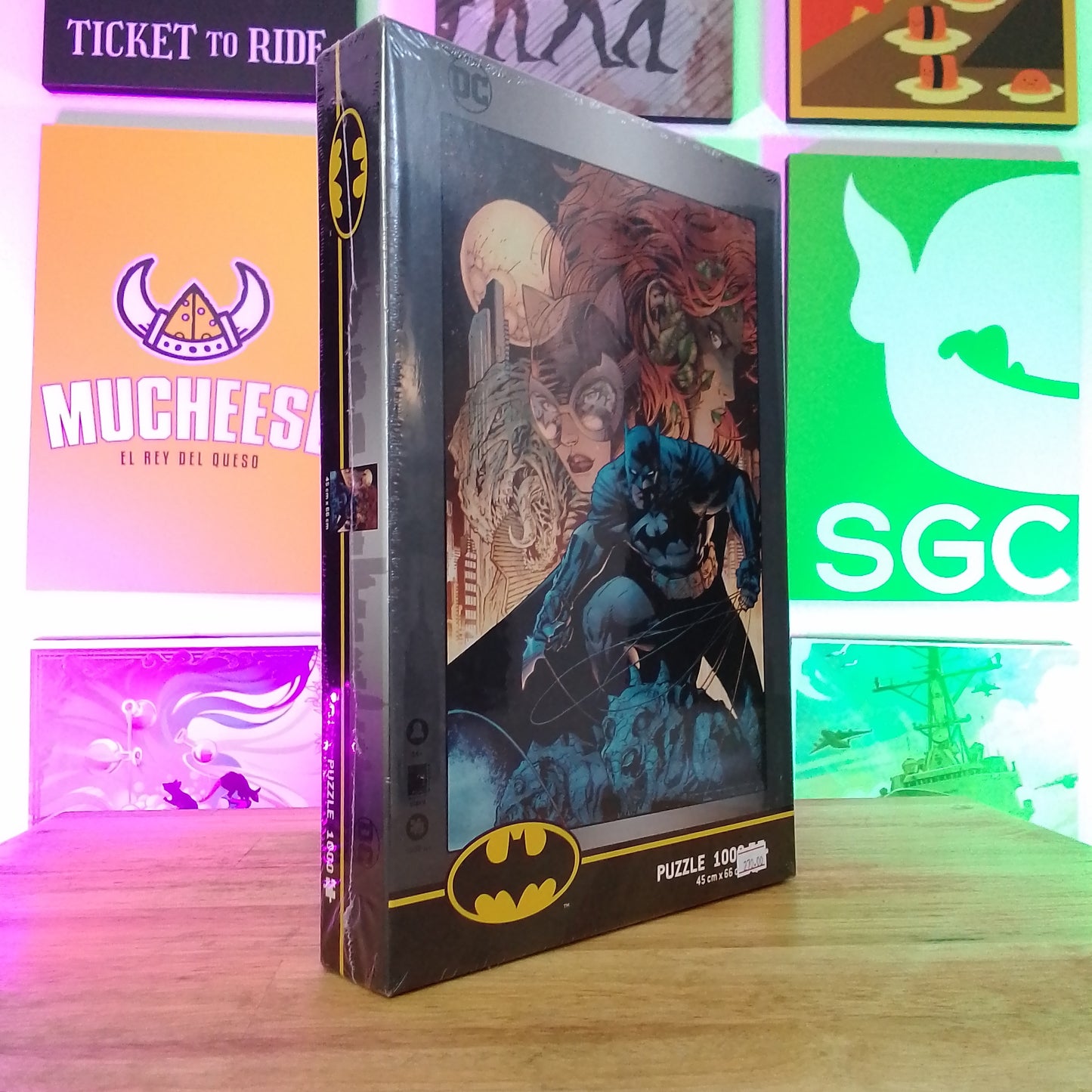 Puzzle 1000 PCS. Universo DC Batman & Cat Woman