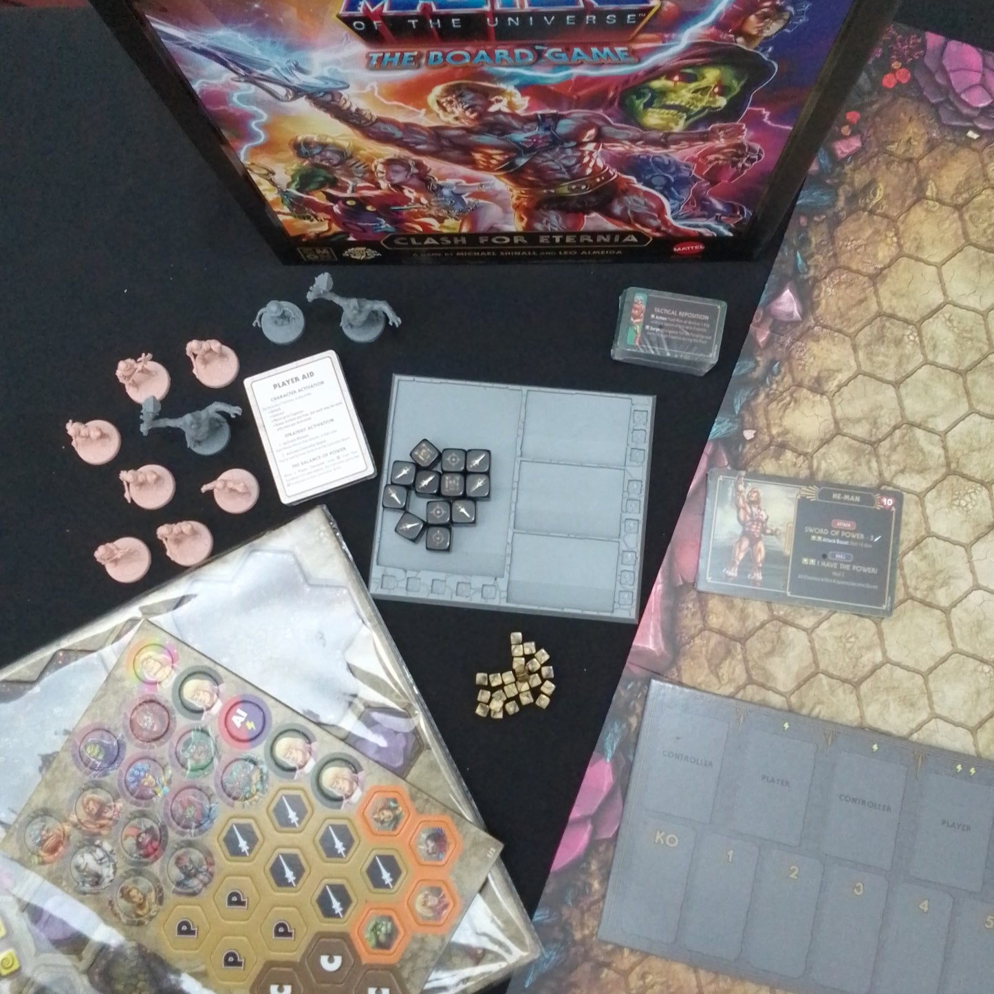 B2G - Masters of the Universe The board Game (Clash for Eternia & Box of power) - para alquilar