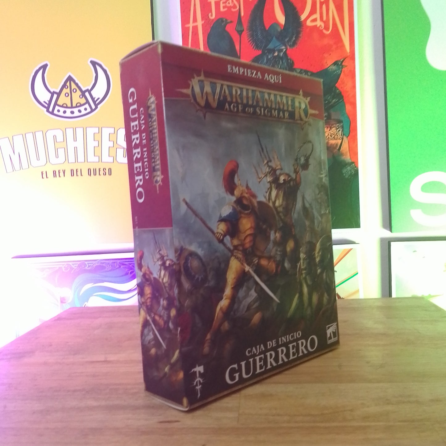 AGE OF SIGMAR: Caja de inicio GUERERO