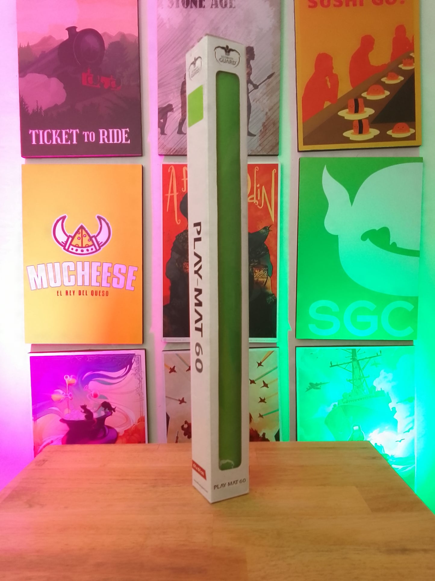 Ultimate Guard Play-Mat 60 Monochrome (GREEN) 61x61cm