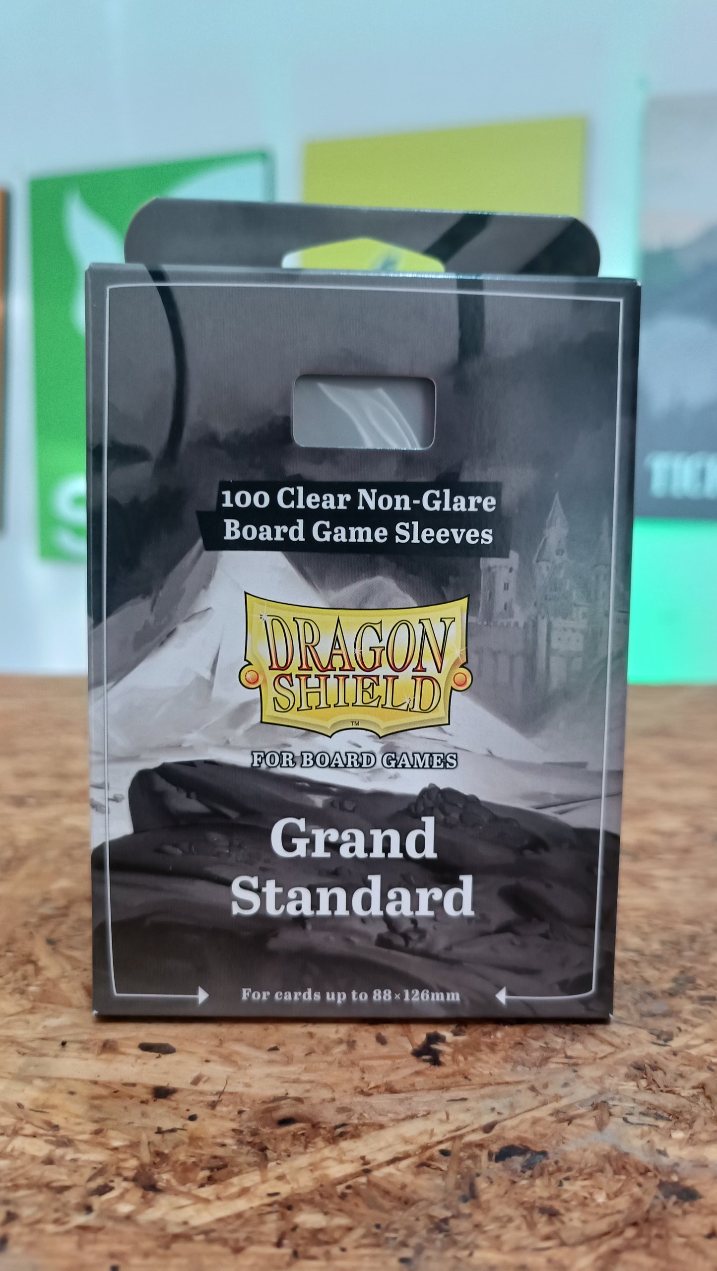Grand Standard - Clear/Non-Glare - Board Game Sleeves - Common Standard 100ct.