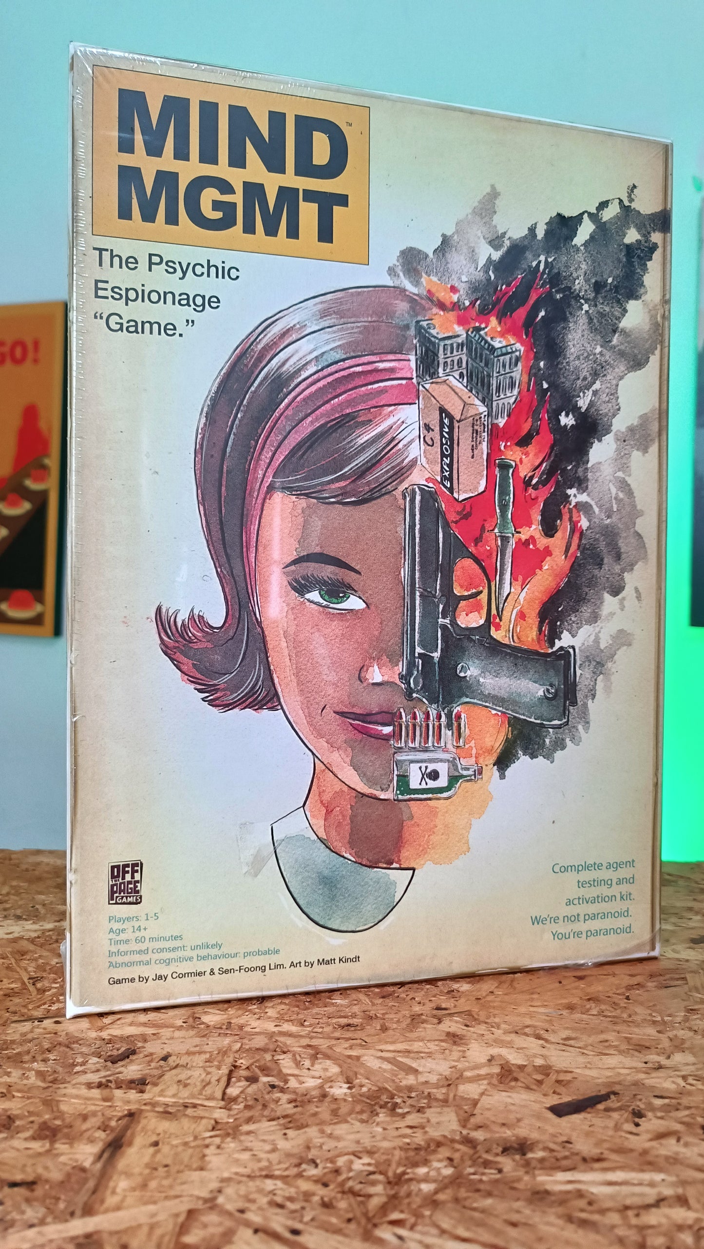 Mind MGMT: The Psychic Espionage Game. - English