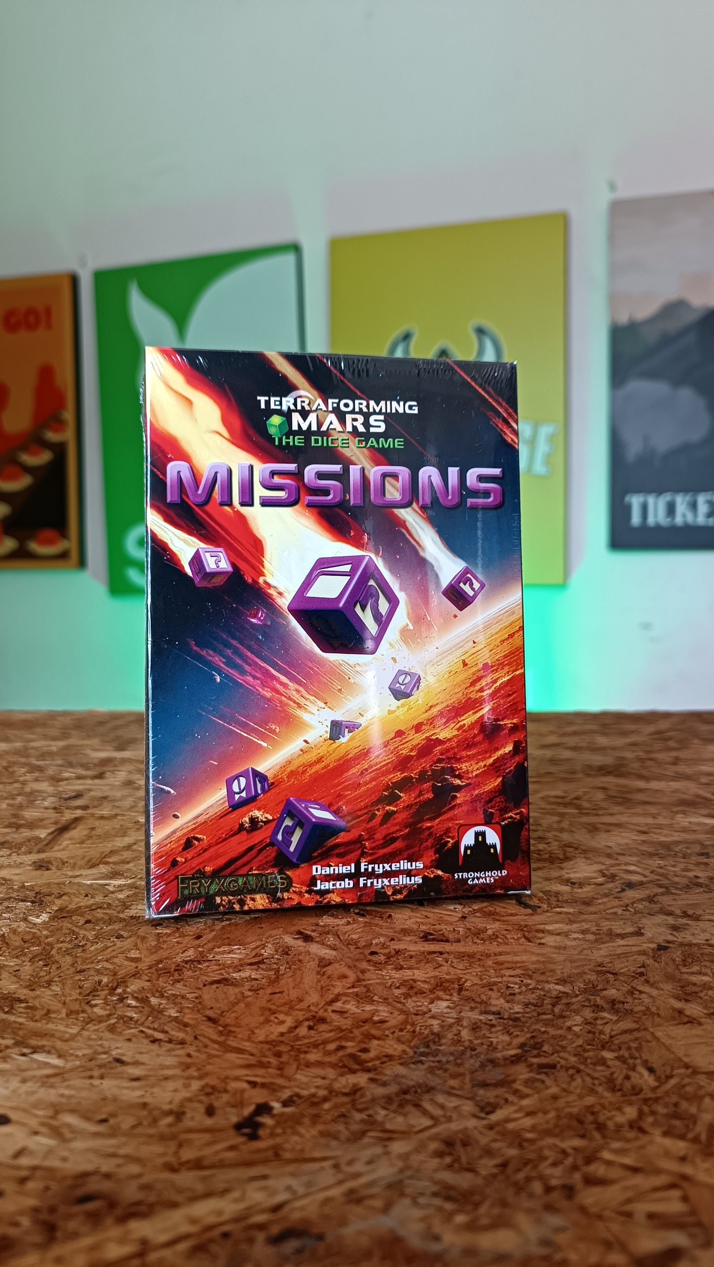 Terraforming Mars: Dice Game missions