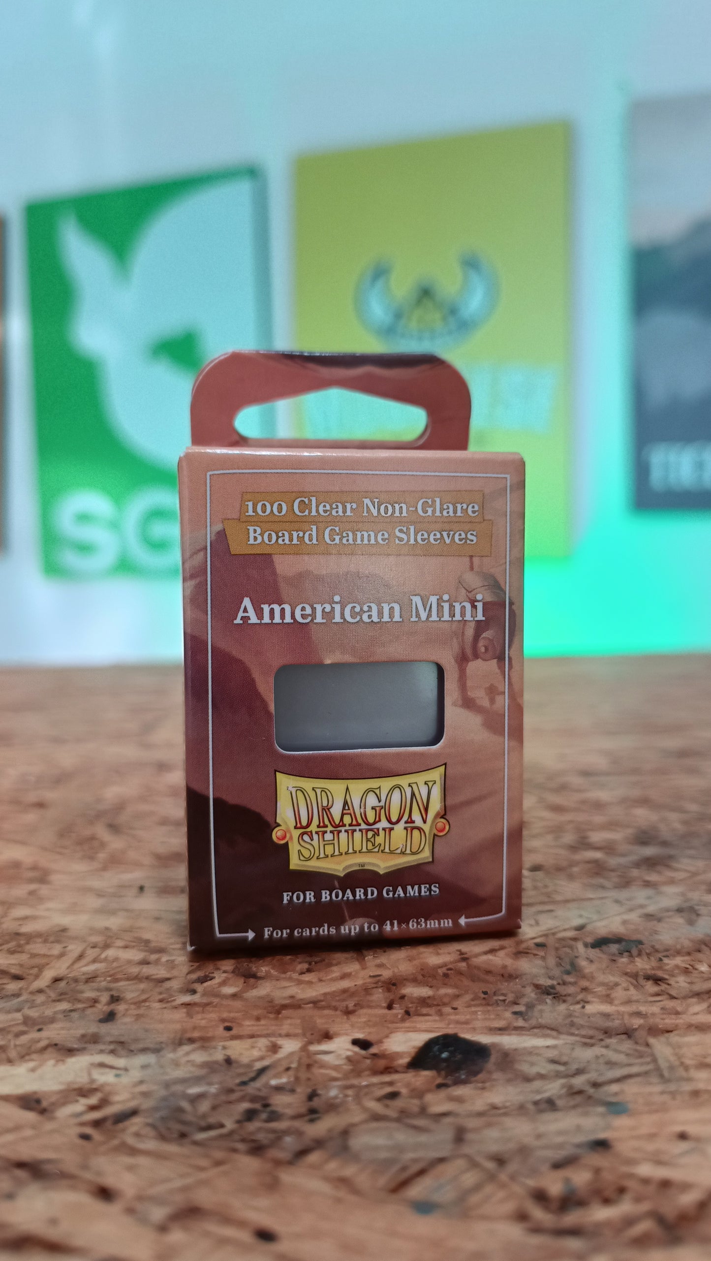 Dragon Shield Sleeves: Board Game Sleeves- American Mini (100 ct.)