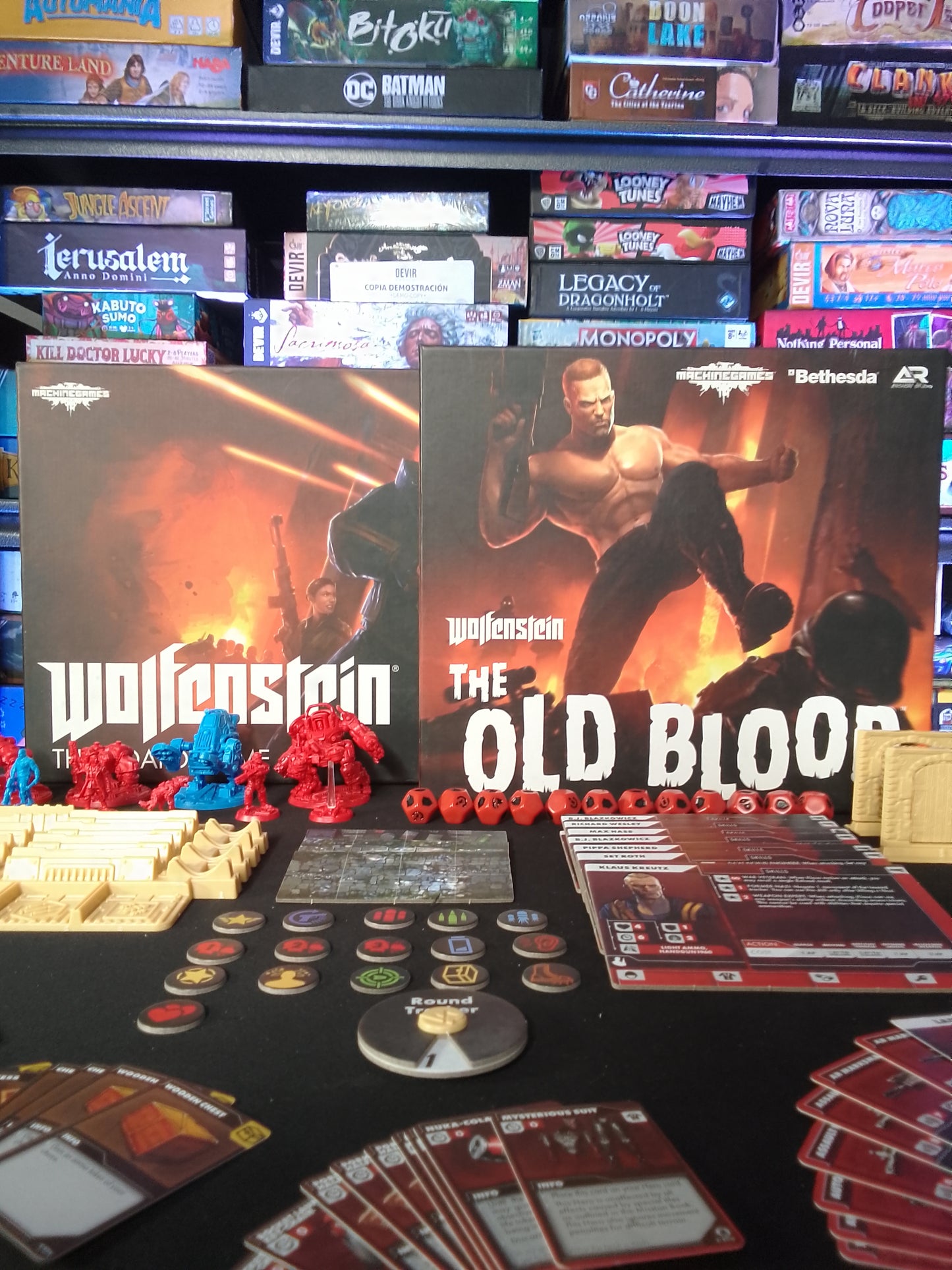 B2G - Wolfstein The Board Game & Old Blood - para alquilar