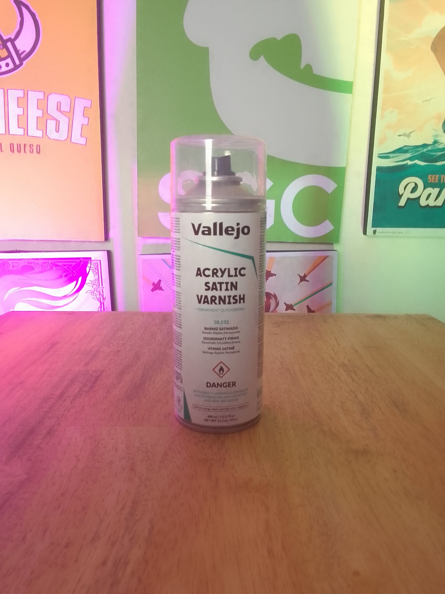 Aerosol - Satin Varnish