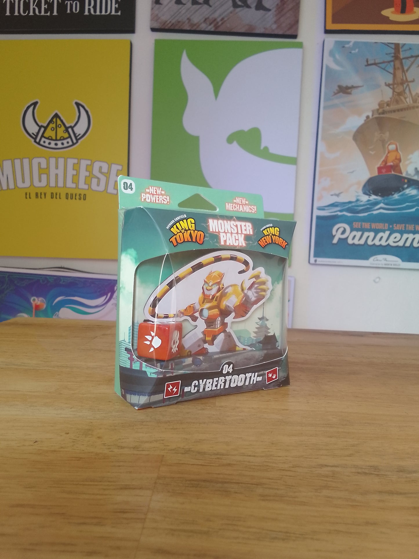 King of Tokyo/New York: Cybertooth Monster Pack