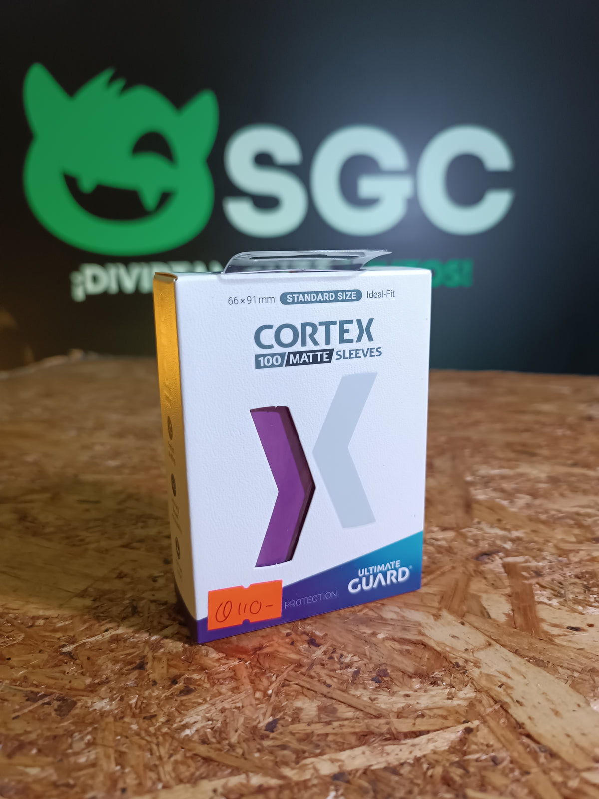 Card Sleeves:Cortex Standard Size-Matte Purple (100 ct.)