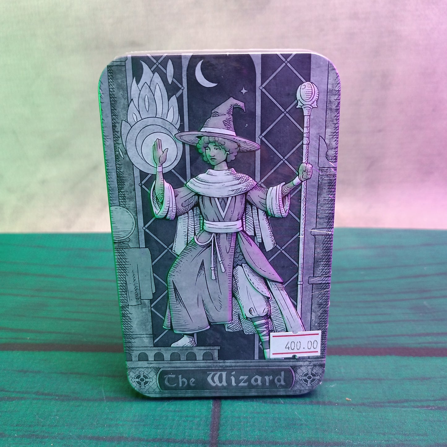B&GD14: RPG Class Dice: Wizard Set Tin (16 Dice)