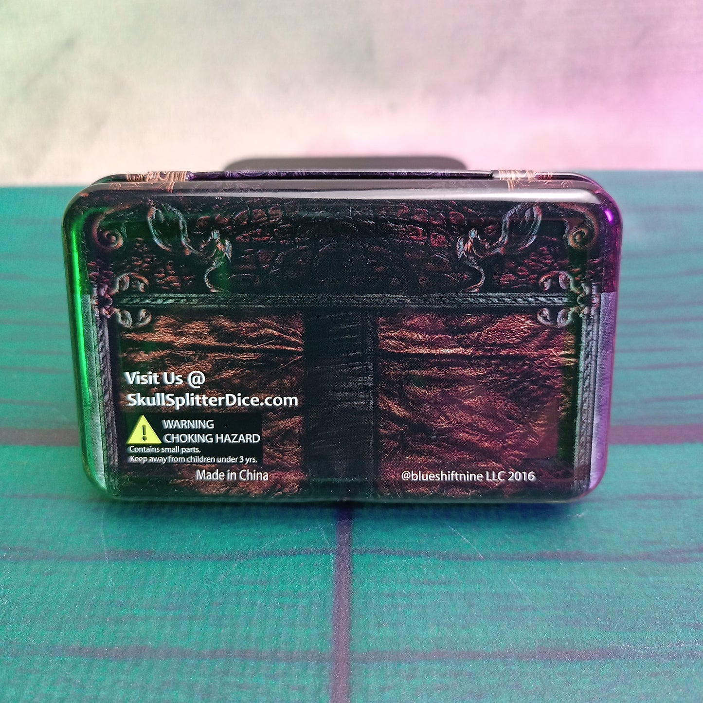 Skull Splitter Dice - Metal Dorados