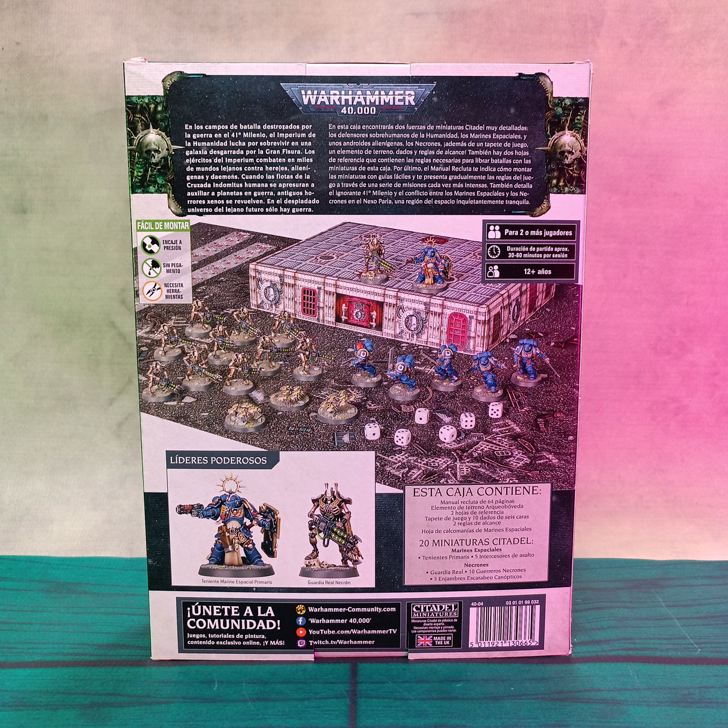 WARHAMMER 40000: Edición Recluta Español