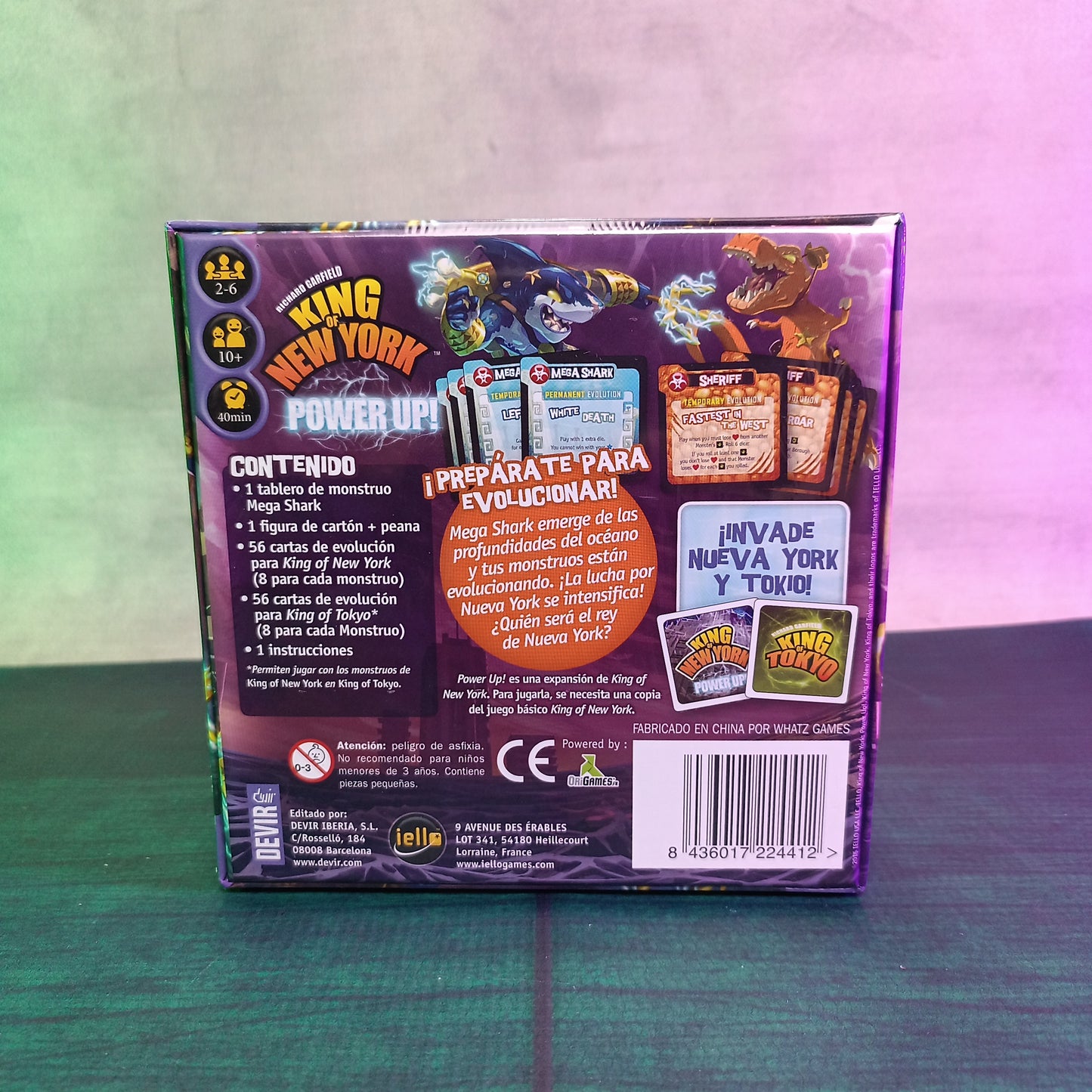 King of New York Power Up! - SPANISH