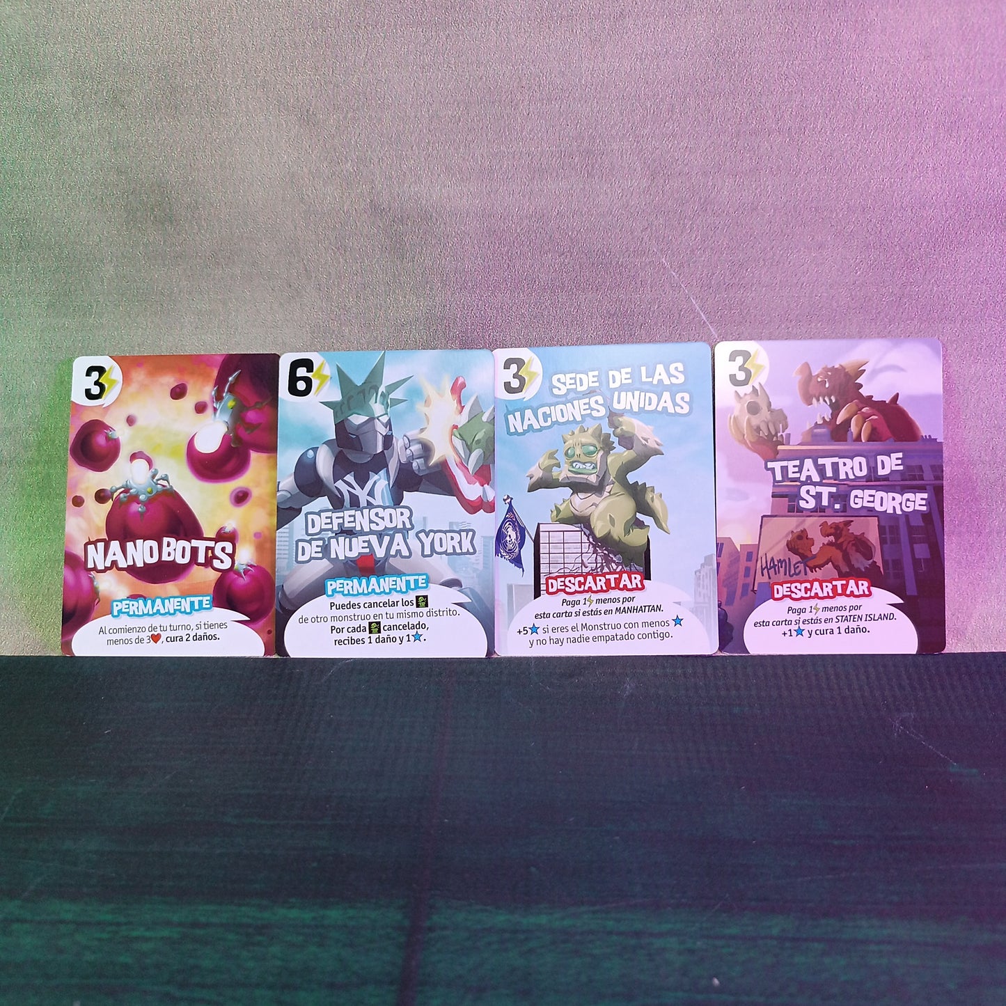 King Of New York: Promo Cards "Kit 1" (8 Pack)