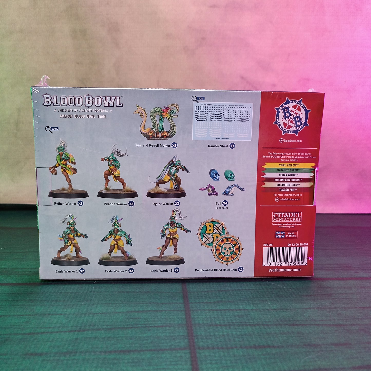 BLOOD BOWL: AMAZON TEAM
