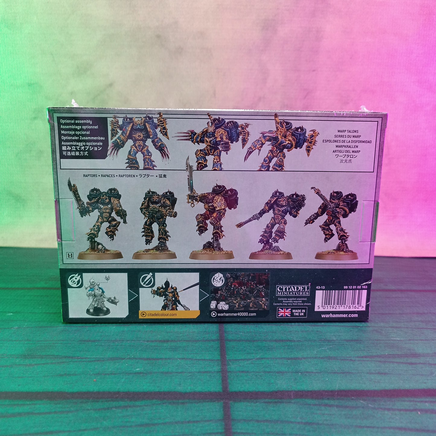 WH 40k Chaos Space Marines Raptors