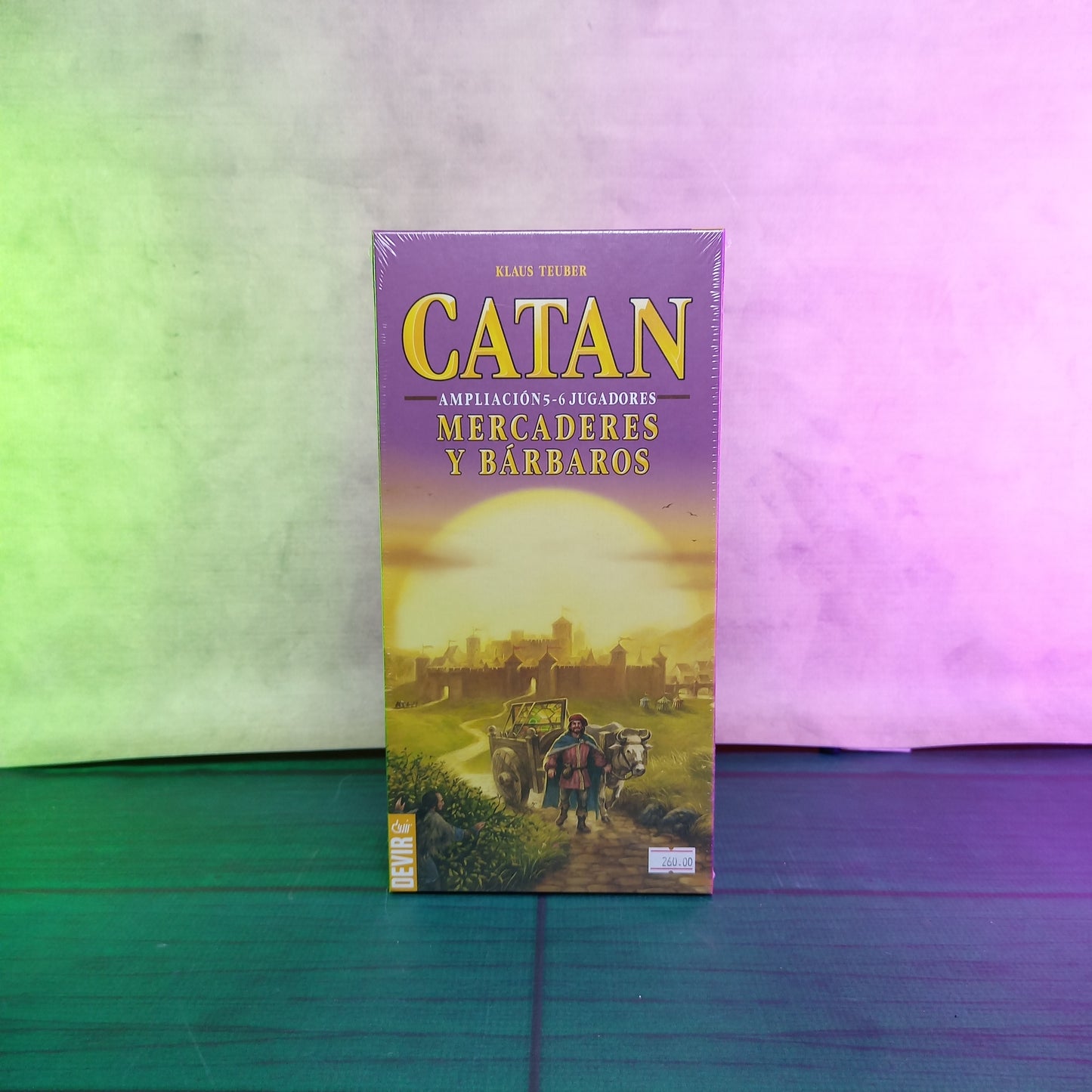 Catan ampliación 5-6 jugadores Mercaderes y barbaros