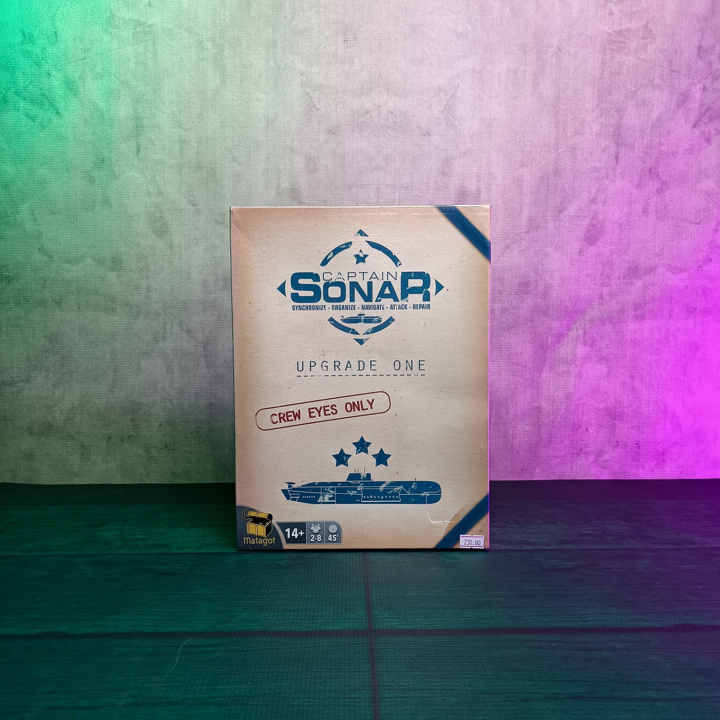 Captain Sonar | Upgrade One Crew Eyes Only Expansion