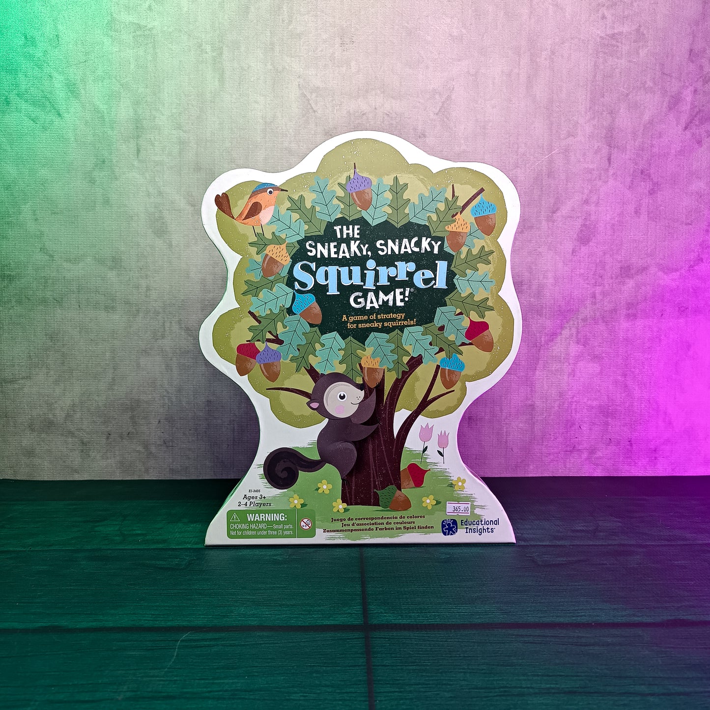 The Sneaky, Snacky Squirrel Game