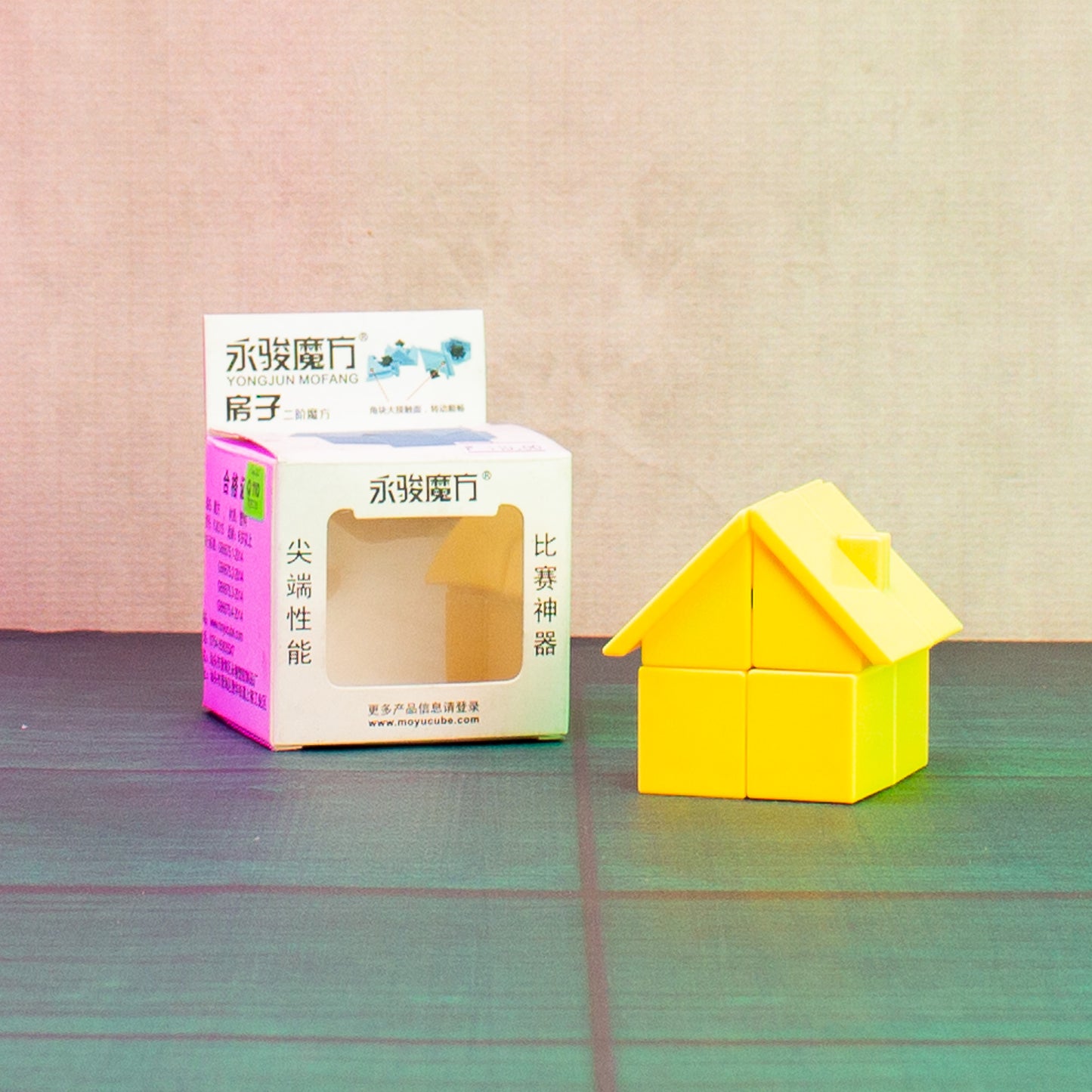 Yong Jung Cubo en forma de Casita 2x2