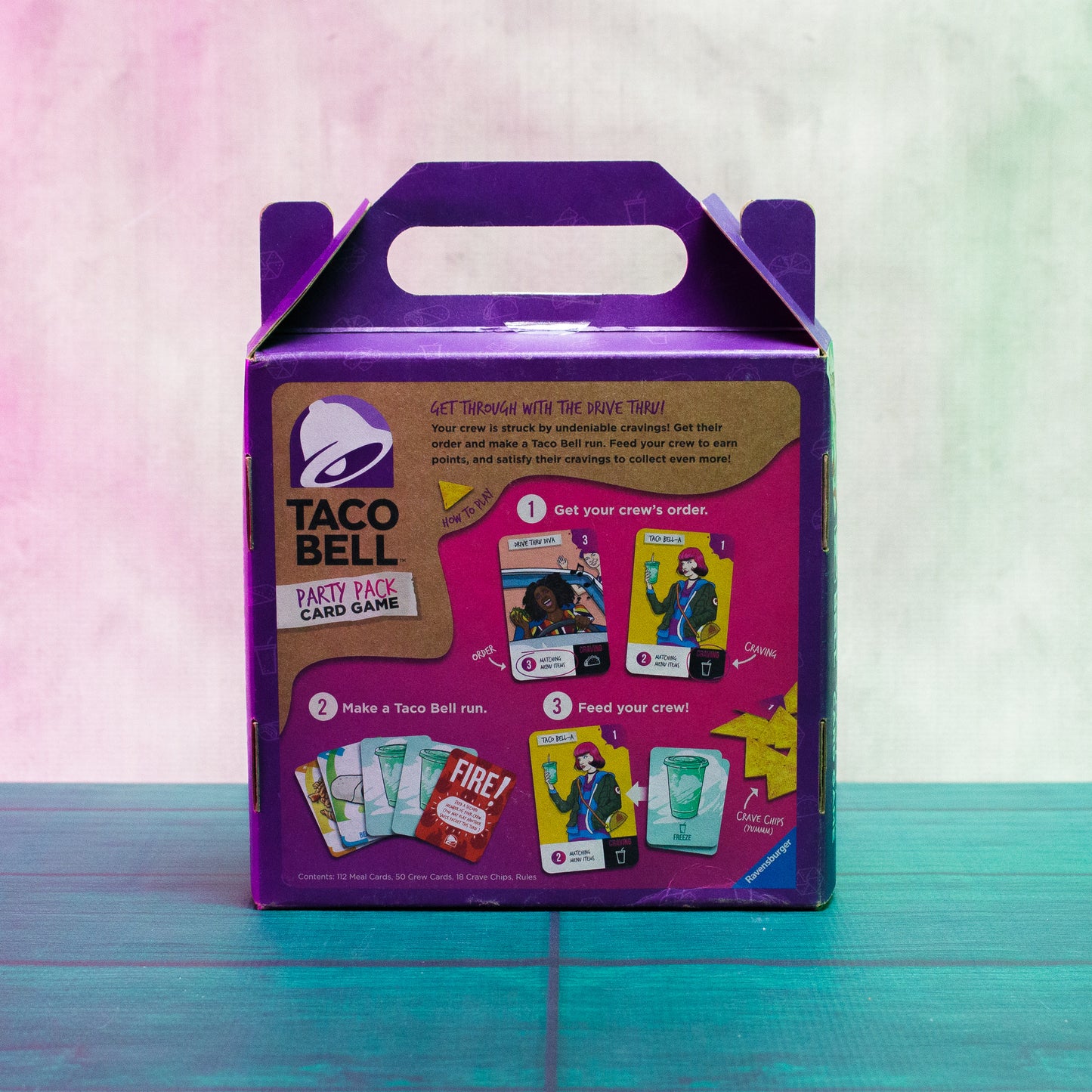 Taco Bell Party Pack Card Game