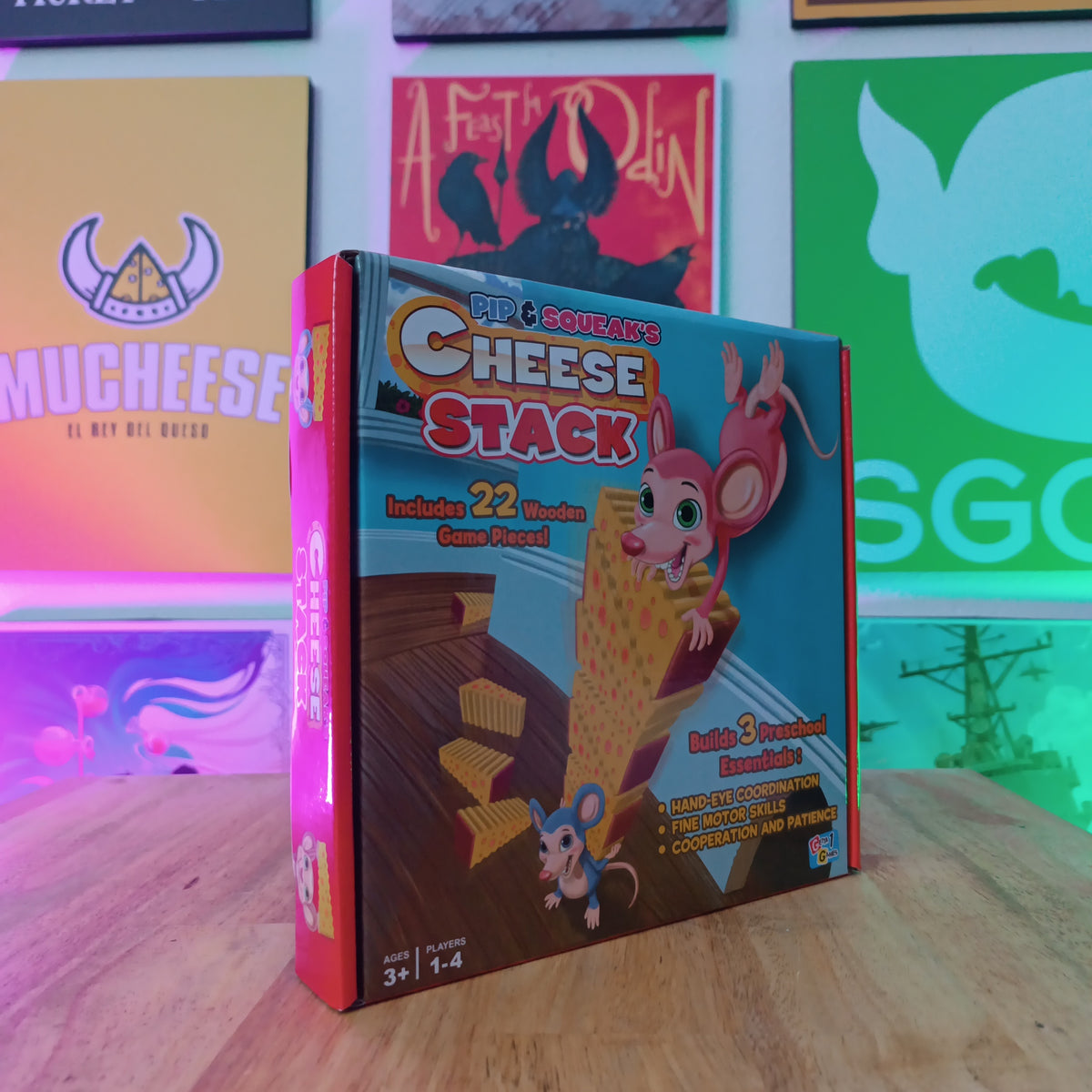 Cheese Stack – Smiley Games