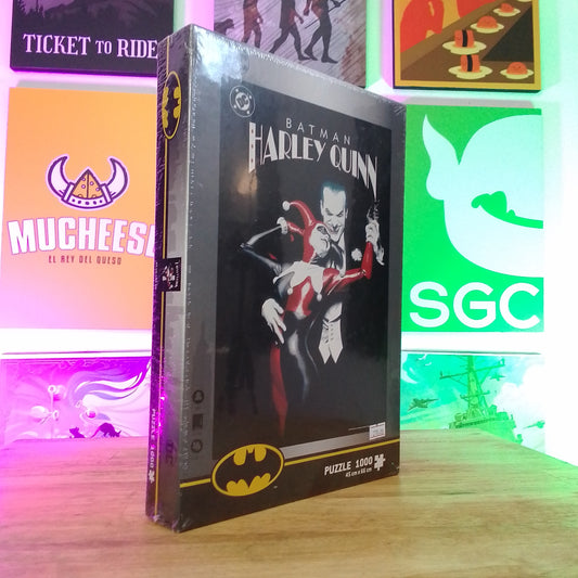 Puzzle 1000 PCS. Universo DC Joker & Harley Quinn