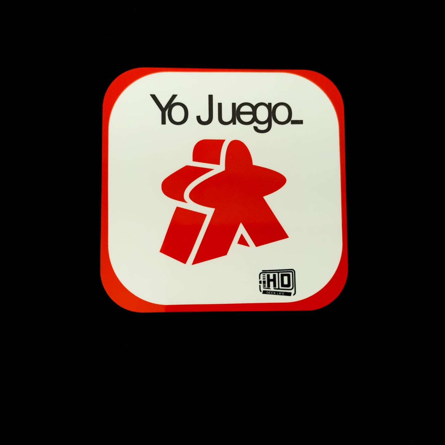 Set de Coasters Marca HD - "Yo juego..."