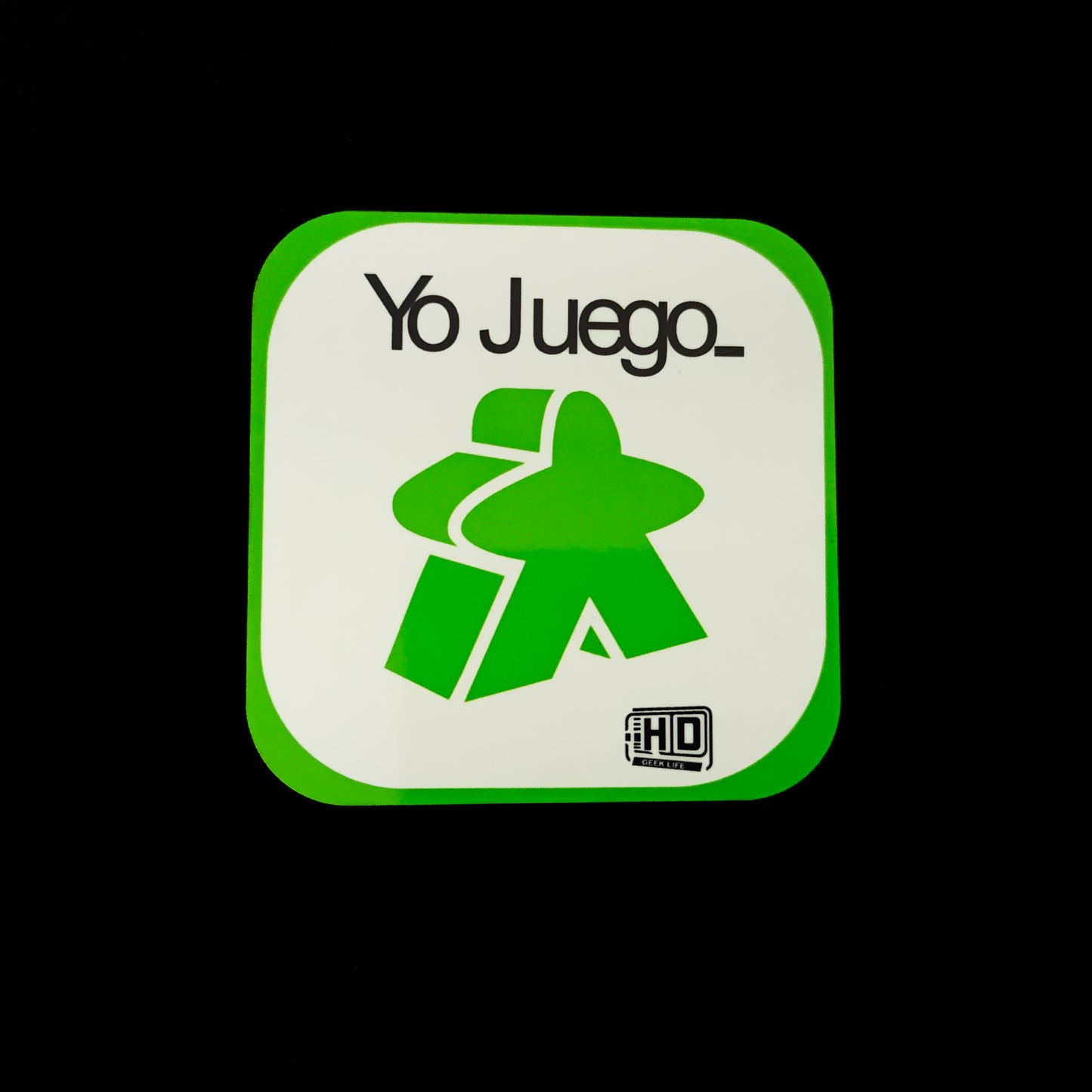 Set de Coasters Marca HD - "Yo juego..."