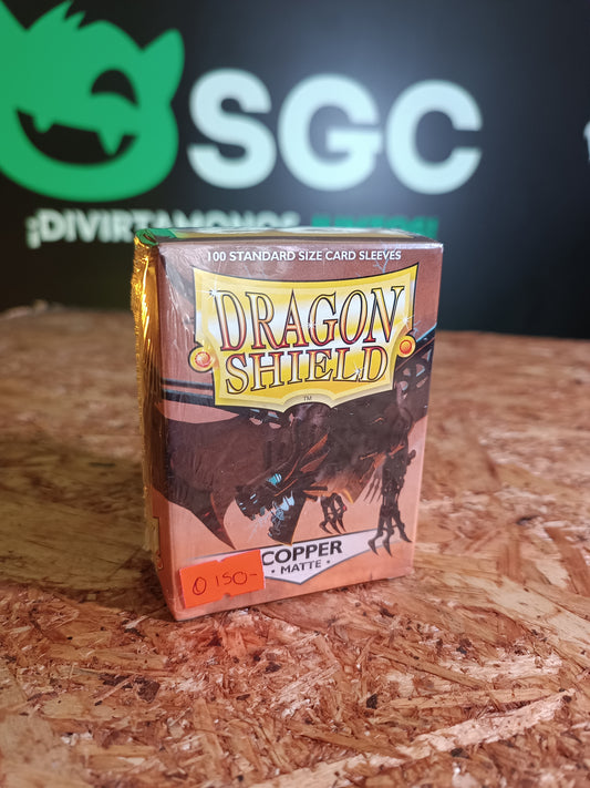 DragonShieldSleeves:Standard- Matte Copper (100 ct.)