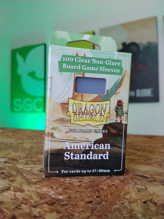 Dragon Shield Sleeves: Board Game Sleeves- American Standard (100 ct.)