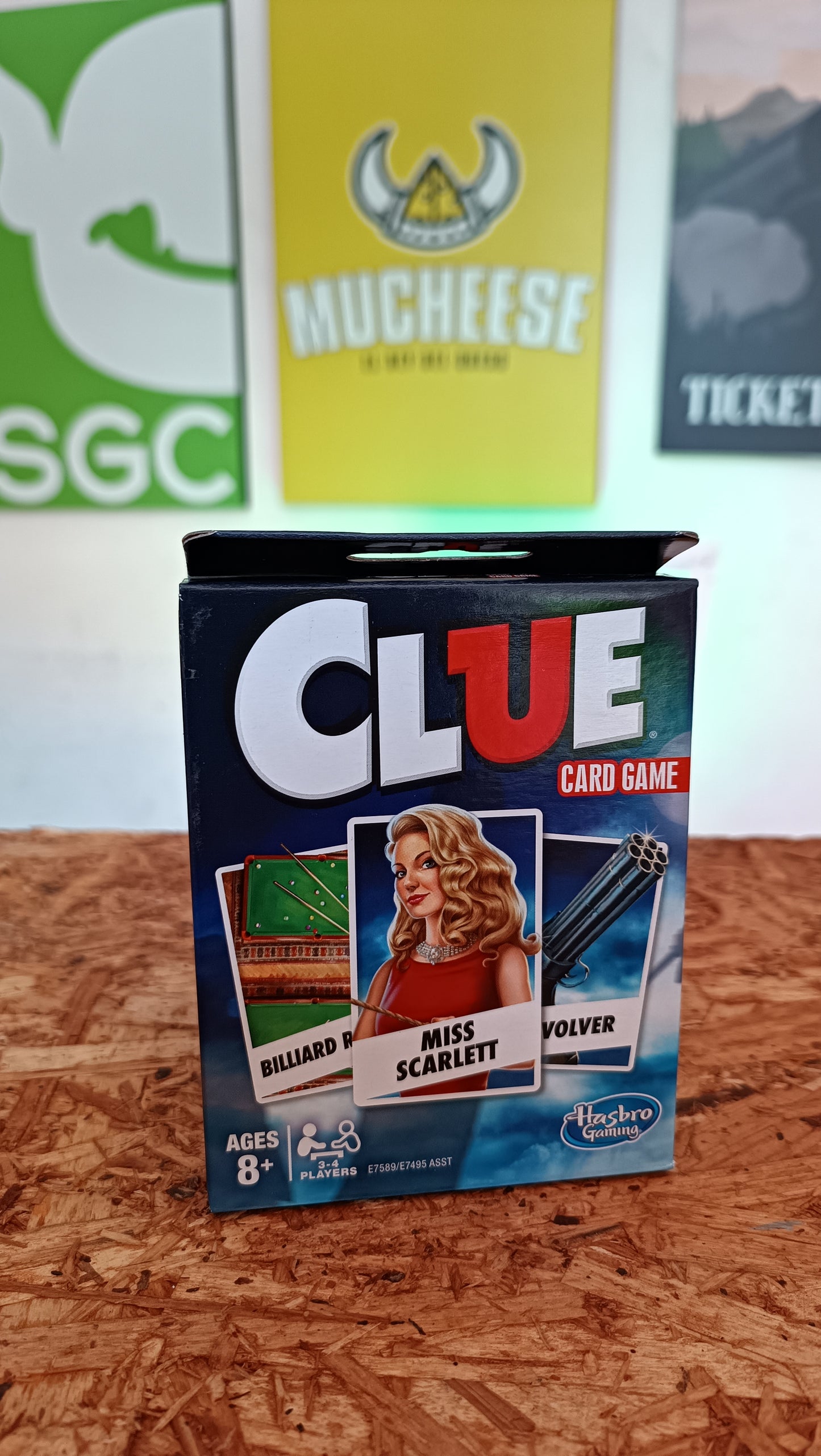 Clue Card Game