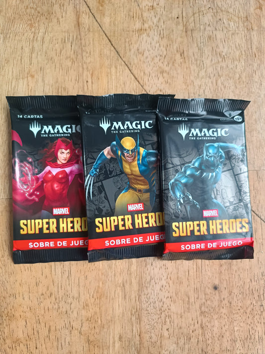 Play Booster Marvel Super Héroes