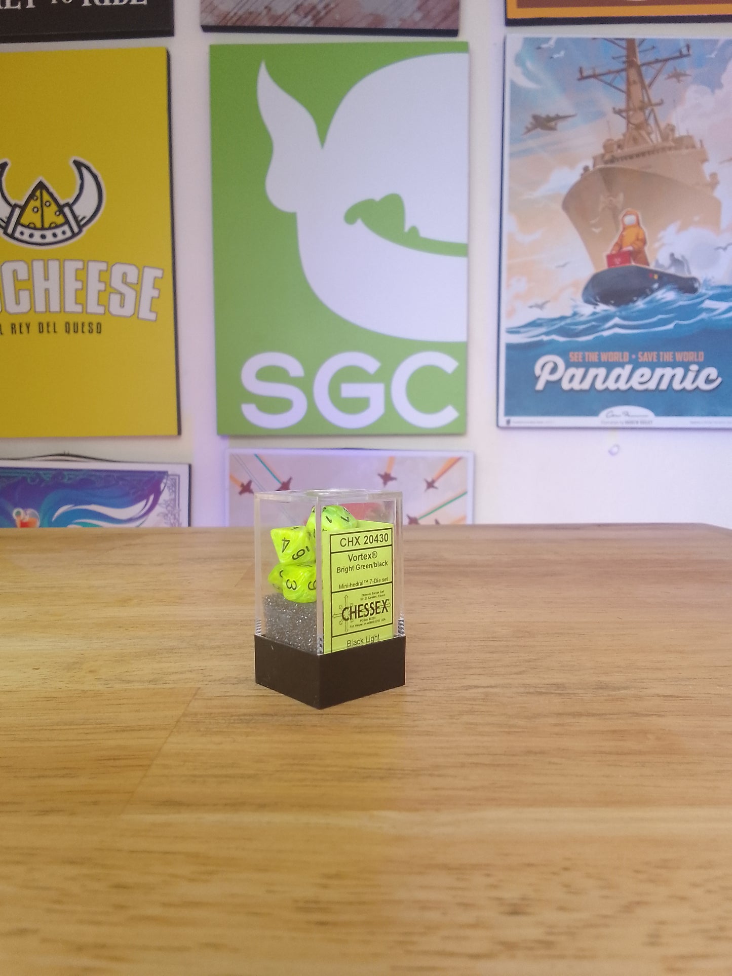 "CHX20430: 7-Die Set Mini Vortex: Bright Green/Black"