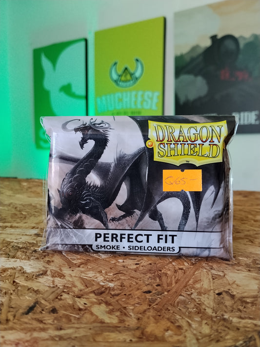 Dragon shield 100 Perfecto Fit sideloader inner card Smoke