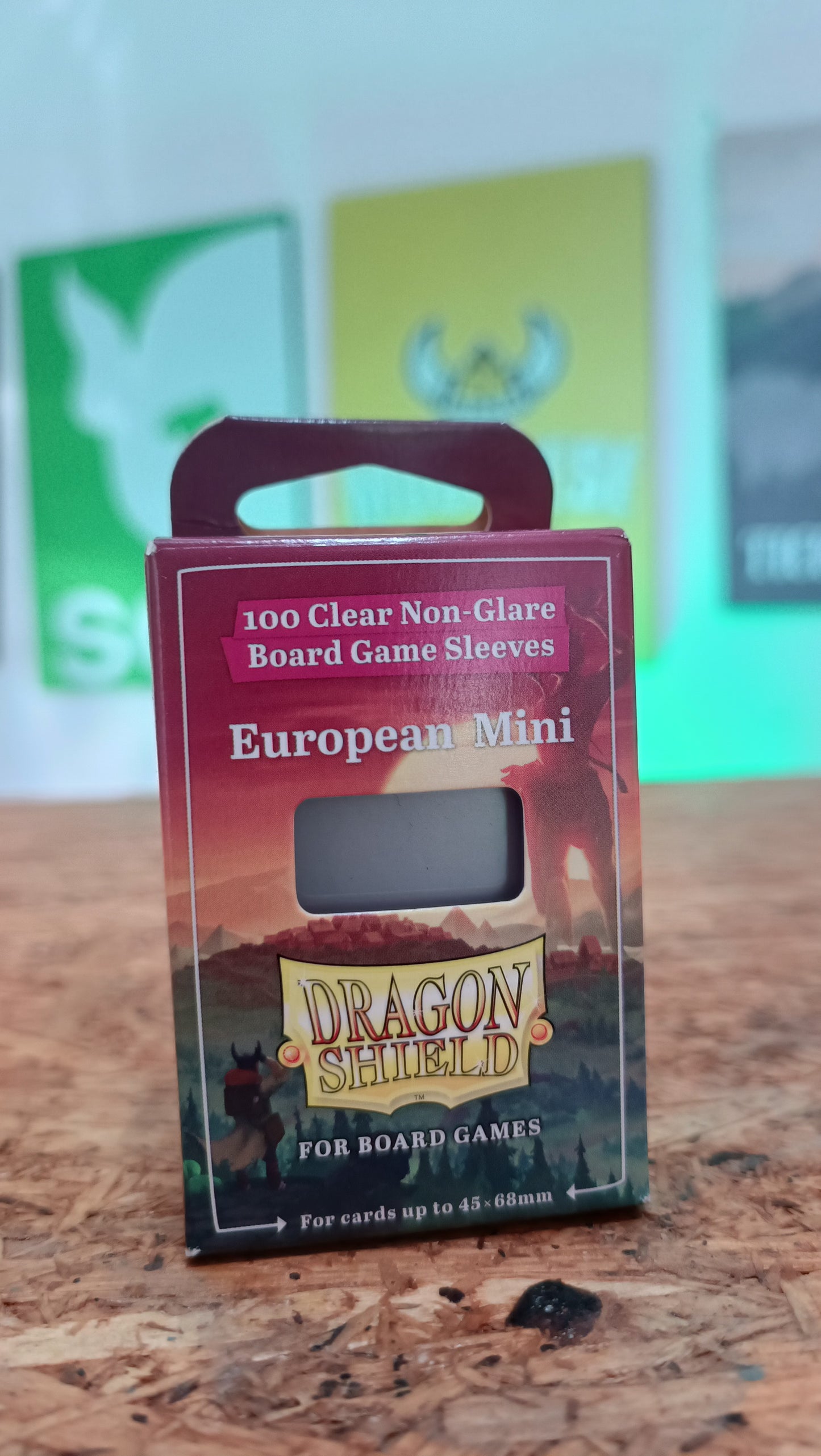 Dragon Shield Sleeves: Board Game Sleeves- European Mini (100 ct.)