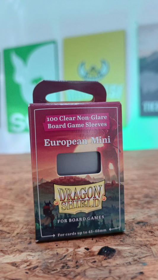 Dragon Shield Sleeves: Board Game Sleeves- European Mini (100 ct.)