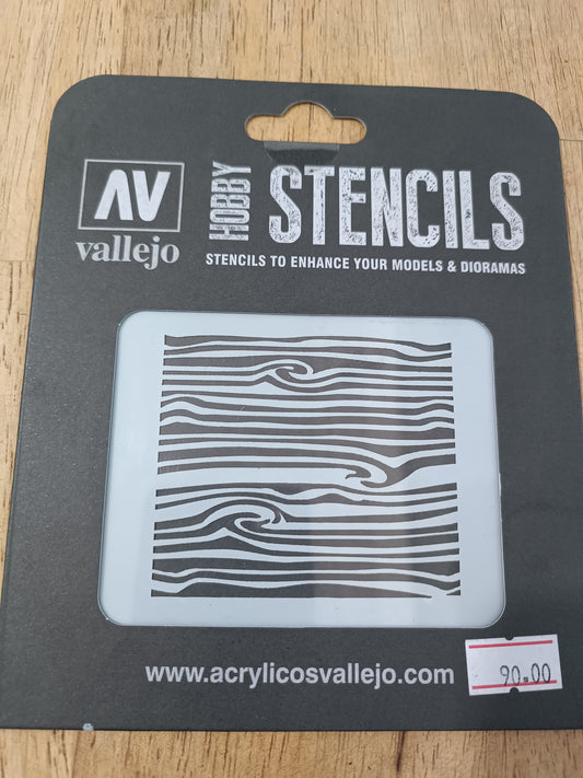HOBBY STENCILS VETAS DE MADERA No.2 (1/35)