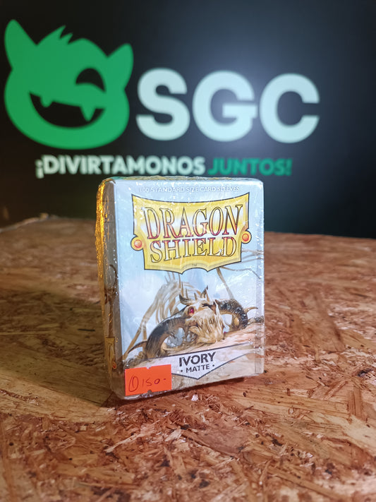 DragonShieldSleeves: Standard- Matte Ivory (100 ct.)