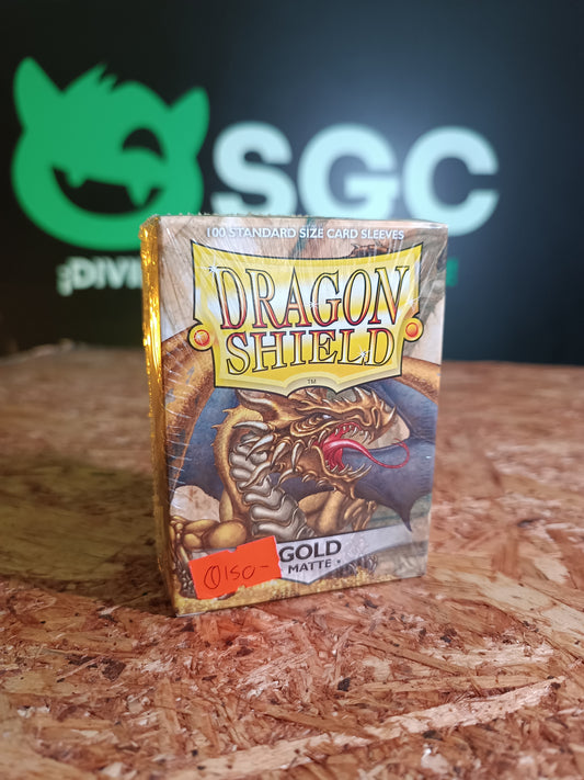 DragonShieldSleeves:Standard- Matte Gold (100 ct.)