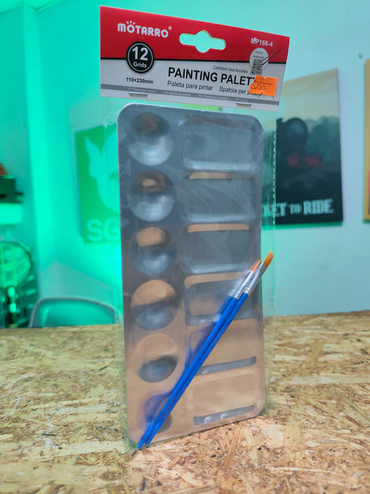 Motarro painting palette rectangular