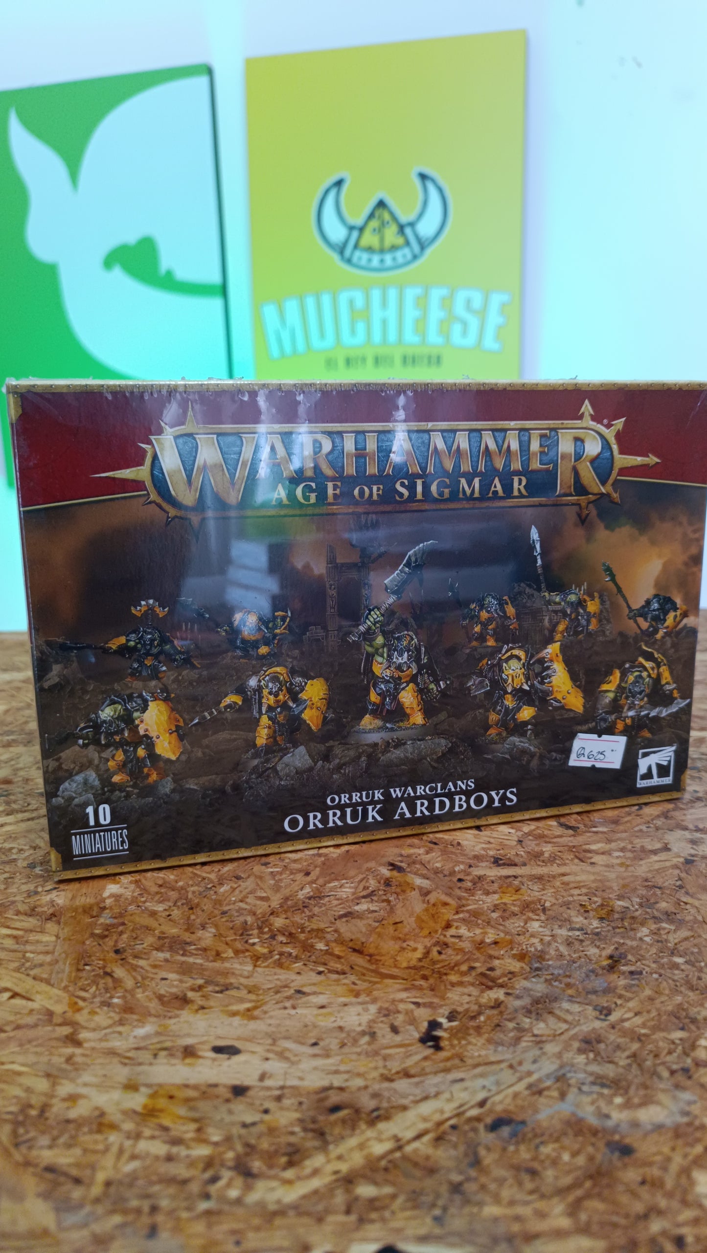 Warhammer AOS Orruk Warclans: Orruk Ardboyz