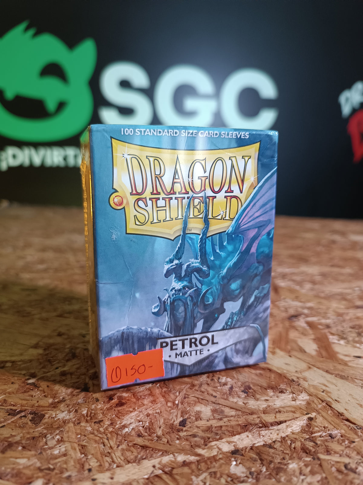 DragonShieldSleeves: Standard- Matte Petrol (100 ct.)