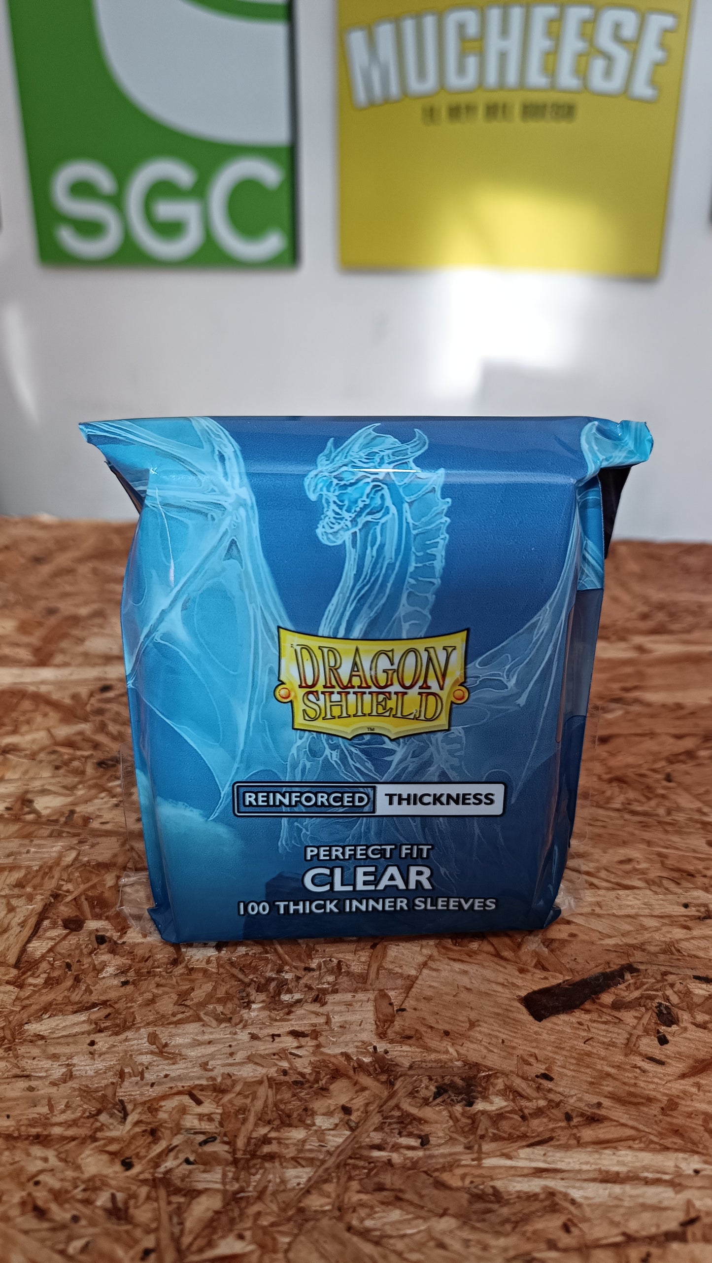 Dragon Shield Perfect Fit Standard Sleeves - Clear 100ct.