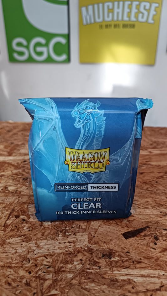 Dragon Shield Perfect Fit Standard Sleeves - Clear 100ct.