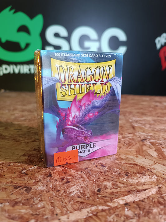 DragonShieldSleeves:Standard- Matte Purple (100 ct.)