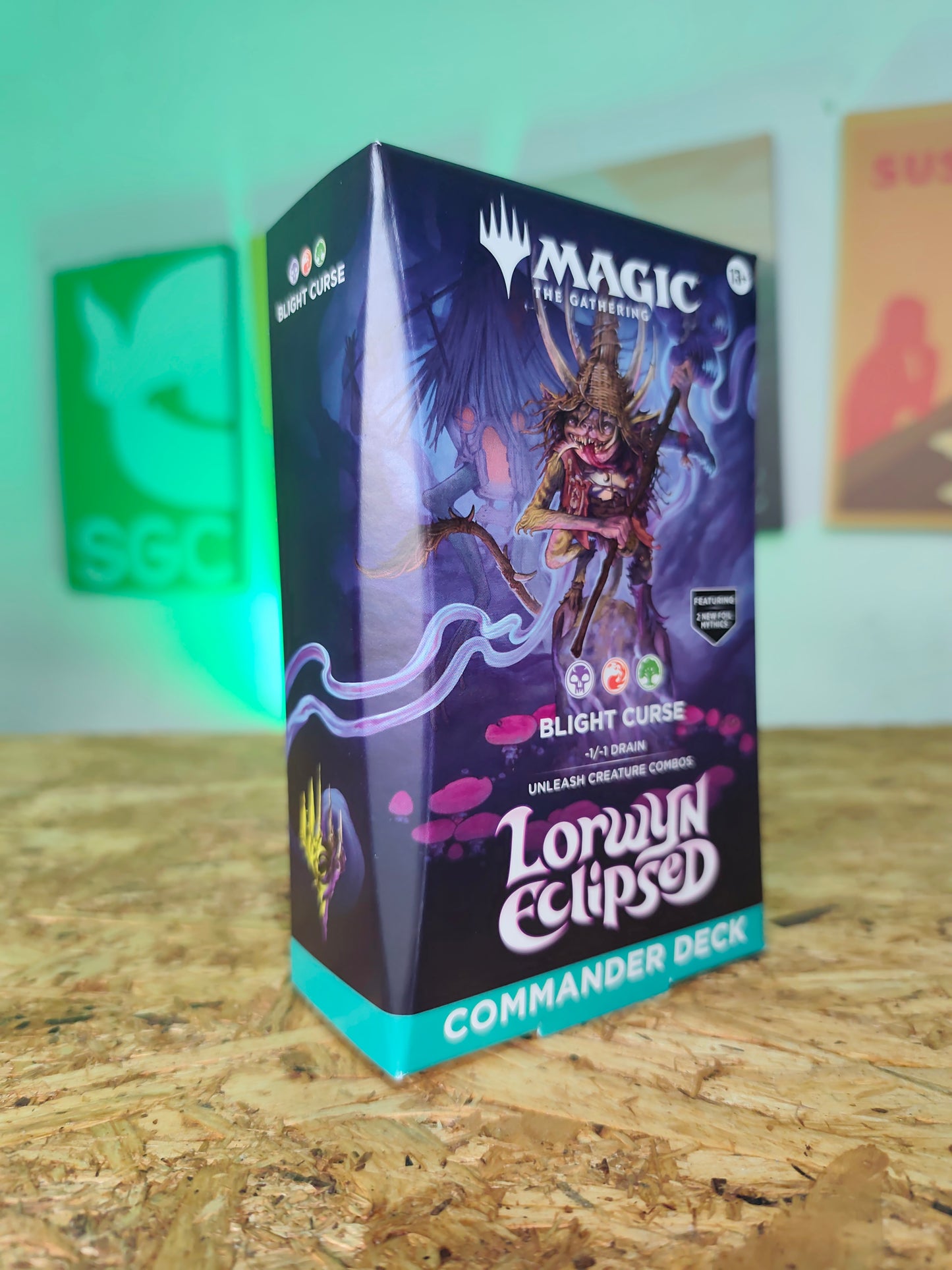 Commander Lorwyn eclipsed Blight curse